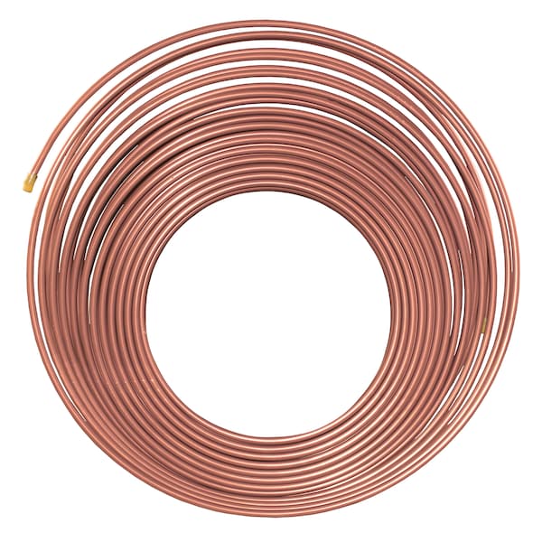 NiCopp Nickel/Copper Brake/Fuel/TransLine Tubing Coil, 5/16 x 100''